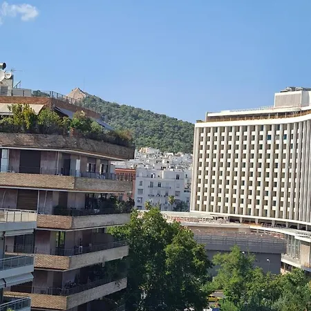 Downtown, Penthouse Apartment With Great View, Pagkrati Athens Exterior photo