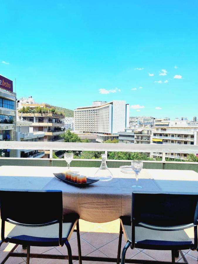Downtown, Penthouse With Great View, Pagkrati Athènes